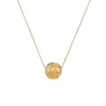 Necklace Viana's Conta in Gold Plated Silver