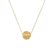 Viana's Conta Pendant Necklace | Gold-Plated Silver