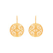 Circles Earrings — Gold-Plated Silver