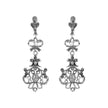 Catarina Earrings — Marcasite & Pearl