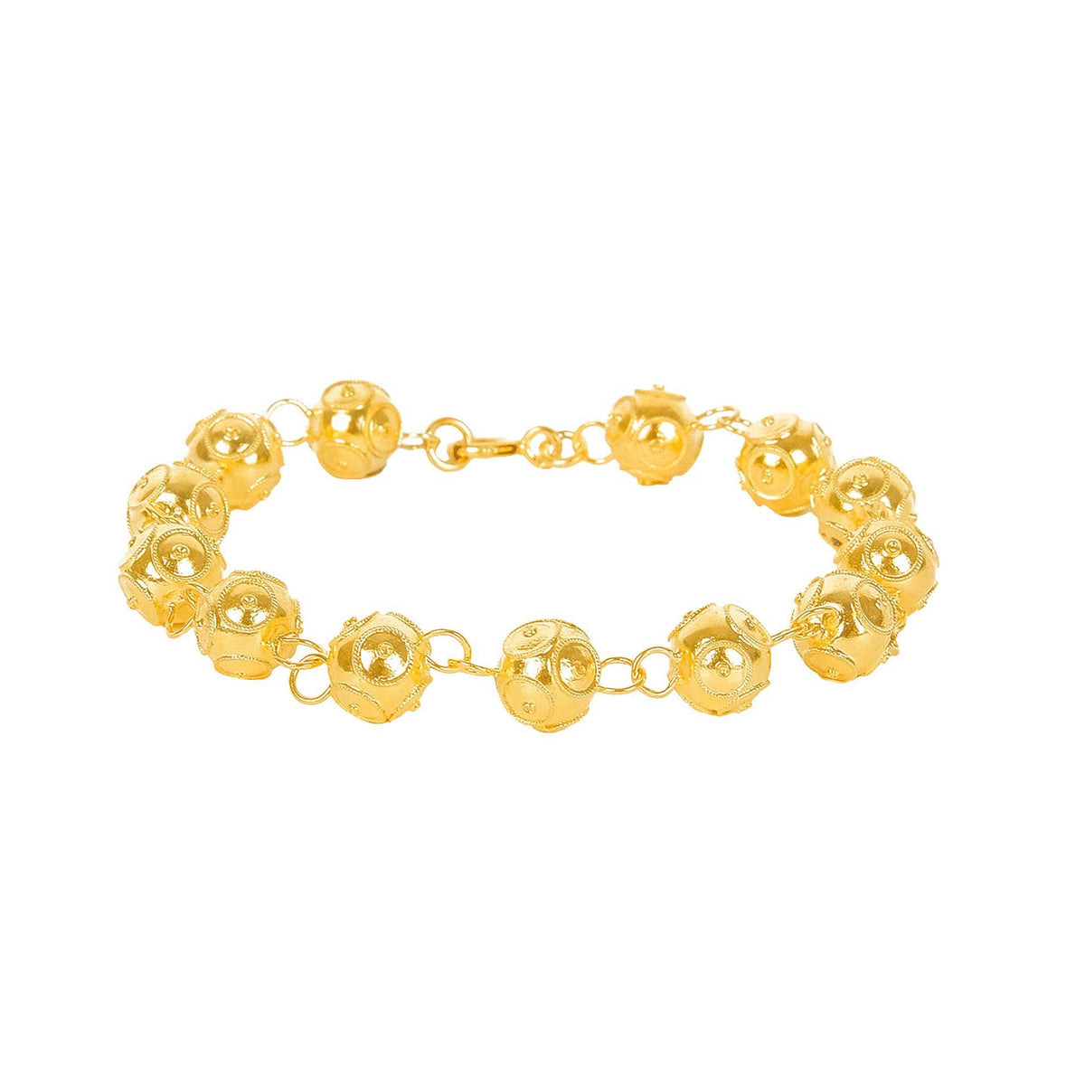 Viana’s Contas Bracelet — Gold-Plated Silver