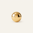 14K Gold Plain Ball Stud Earrings 5mm
