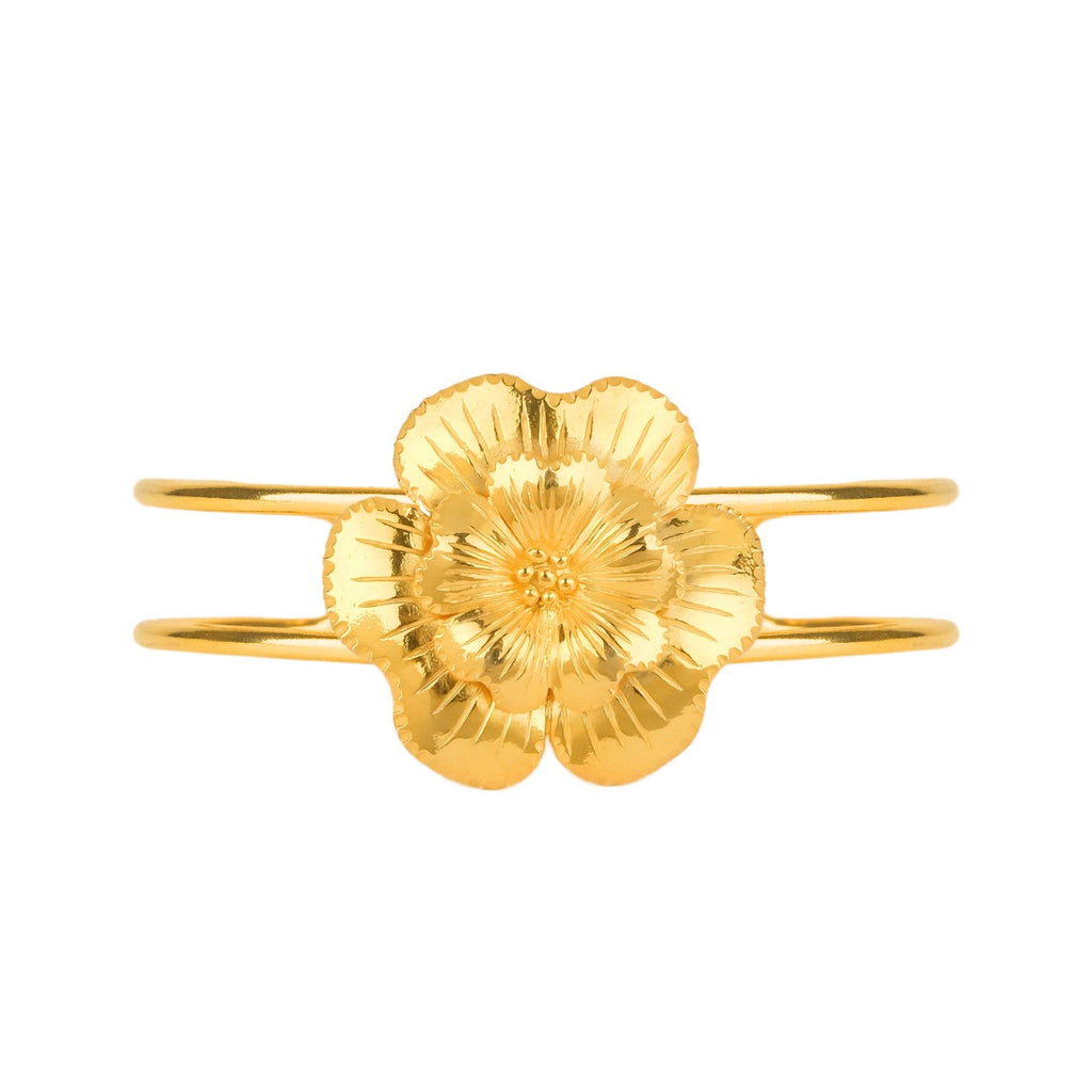 Bracelet There Goes the Flower of Amália Gold Plated Silver