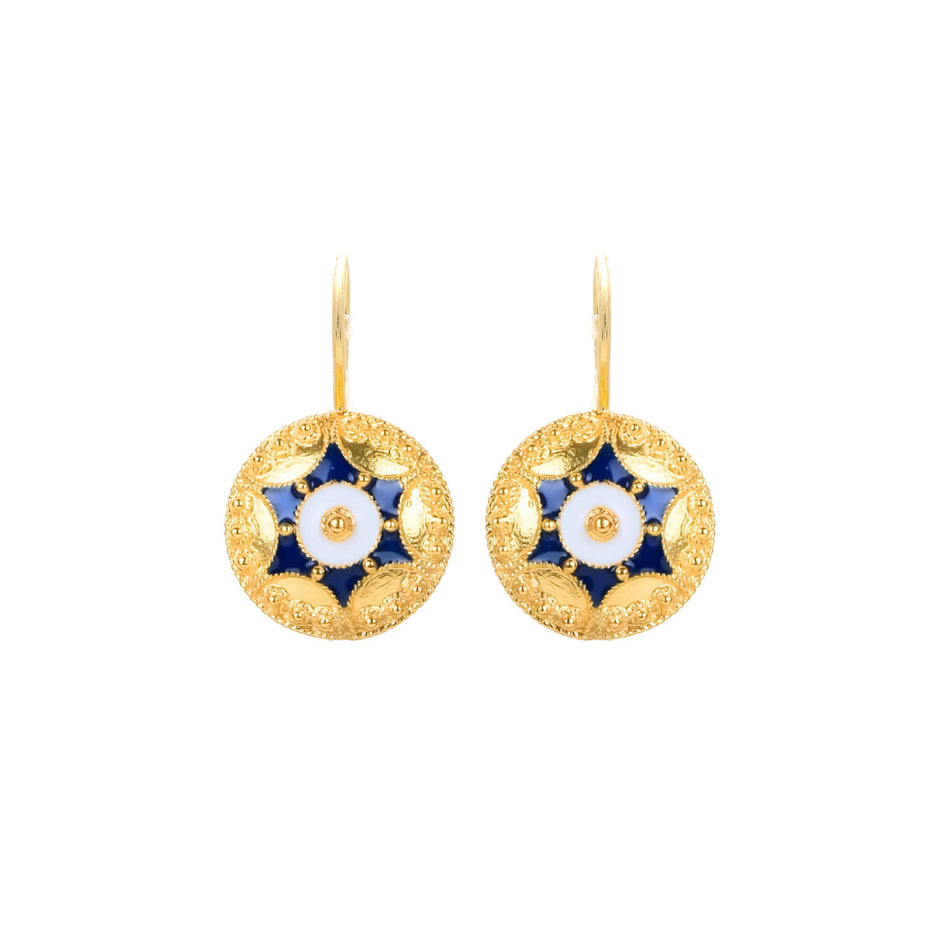 Caramujo Star Earrings — Gold-Plated Silver