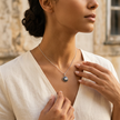 Caramujo Necklace — Sterling Silver