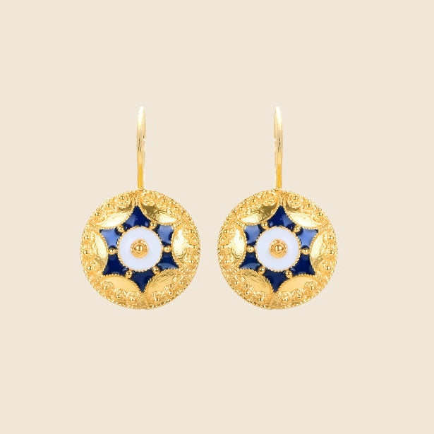 Caramujo Star Earrings — Gold-Plated Silver