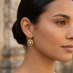 Caramujo Star Earrings — Gold-Plated Silver