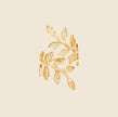 Ciclo Ring — Gold-Plated Silver