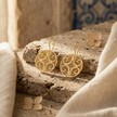 Circles Earrings — Gold-Plated Silver