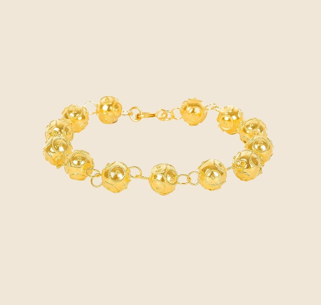 Viana’s Contas Bracelet — Gold-Plated Silver