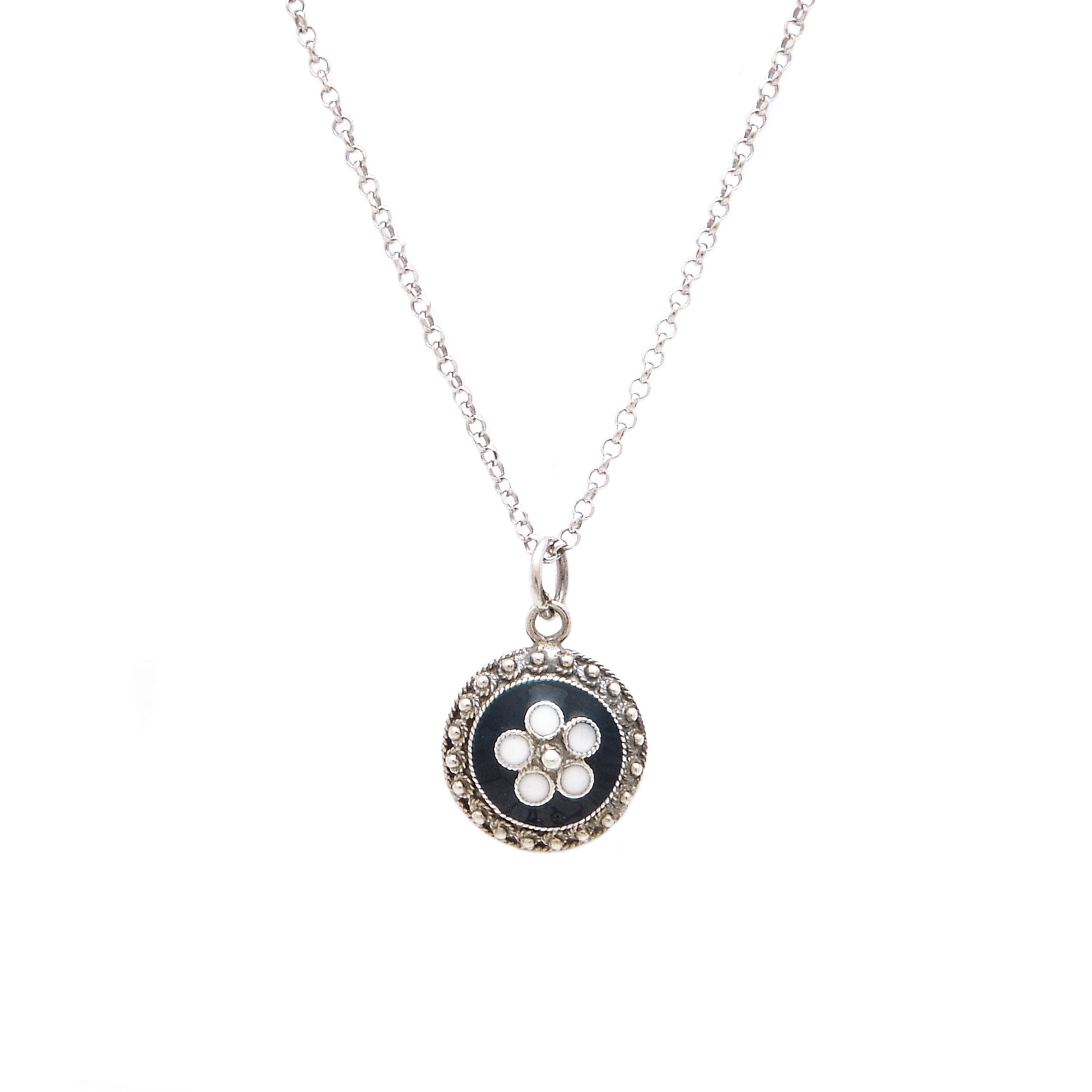 Necklace Caramujo in Silver