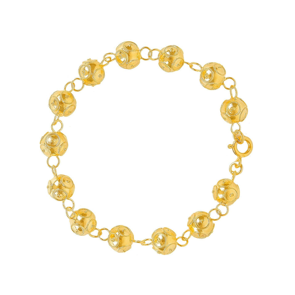 Viana’s Contas Bracelet — Gold-Plated Silver