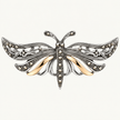 Macro del broche de mariposa